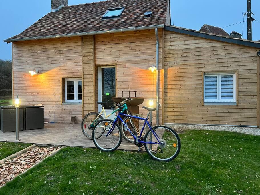 Cottage Cocooning Romantique Avec Jaccuzzi Prive Ancinnes Exterior foto
